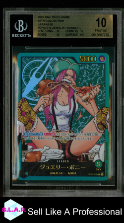 JEWELRY BONNEY L ONE PIECE OP07-019 2025 LECAFIG JUMP PRM PRISTINE JP BECKETT 10 - Image 1