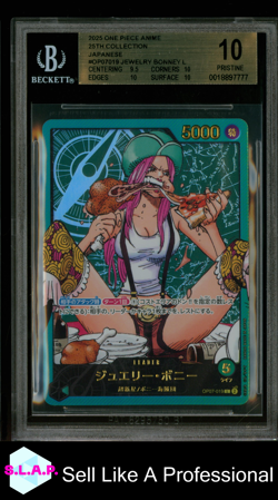 JEWELRY BONNEY L ONE PIECE OP07-019 2025 LECAFIG JUMP PRM PRISTINE JP BECKETT 10 - Image 1