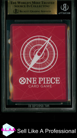 YAMATO ONE PIECE OP06-022 2025 LECAFIG JUMP PROMO PRISTINE JAPANESE BECKETT 10 - Image 2