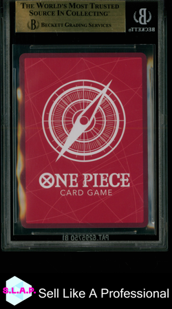 YAMATO ONE PIECE OP06-022 2025 LECAFIG JUMP PROMO PRISTINE JAPANESE BECKETT 10 - Image 2