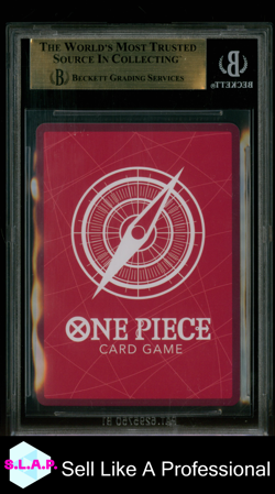 YAMATO ONE PIECE OP06-022 2025 LECAFIG JUMP PROMO PRISTINE JAPANESE BECKETT 10 - Image 2