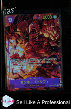 MONKEY.D.LUFFY BANDAI OP09-119 2024 ONE PIECE EMEPEROS IN THE NEW WORLD JAP SEC* - Image 1