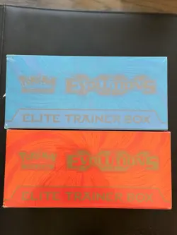 XY Evolutions Elite Trainer Box Pokemon TCG Set Charizard & Blastoise Sealed ETB - Image 3