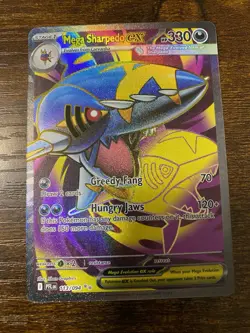 Pokemon TCG - Mega Sharpedo ex - 113/094 - ME02: Phantasmal Flames NM Free Ship - Image 1