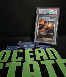 2023 POKEMON MEW EN-151 SPECIAL ILLUSTRATION RARE GIOVANNI'S CHARISMA PSA 10 - Image 3