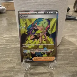 Pokemon TCG Canari 257/217 Ascended Hero’s Full Art Trainer Card - Image 1