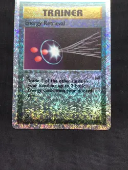 Pokemon Cards: Legendary Collection Reverse Holo: Energy Retrieval 107/110 - Image 2