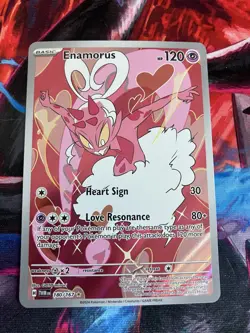 Enamorus Twilight Masquerade Illustration Rare Pokemon TCG Card 180/167 NM - Image 1