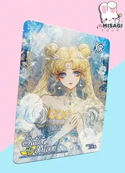Sailor Moon Trading Card - Karte Prinzessin Serenity Anime Manga Fan Made - Image 2