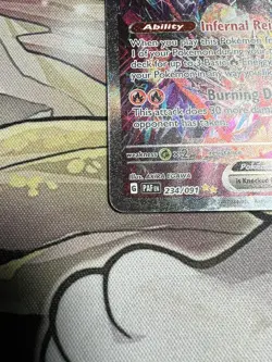 Pokemon TCG Paldean Fates Charizard EX Card 234/091 Special Illustration Rare - Image 3