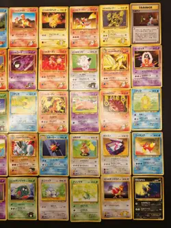 Pokemon - Assorted Japanese Vintage Old Back Bulk Bundle HP-Dmg 90 Cards Rares - Image 4