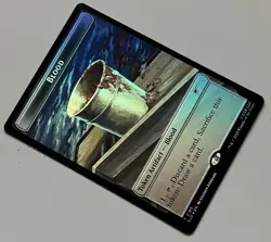 MTG Secret Lair Drop Blood Token Artifact - Blood COMMON FOIL #2180 - Image 2