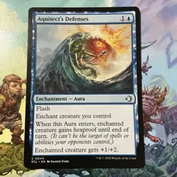 Aquitect's Defenses Lorwyn Eclipsed Regular Enchantment Aura Common MTG NP - Image 1