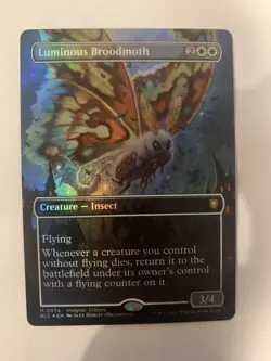 Luminous Broodmoth (Borderless) Commander: Bloomburrow Foil - Image 1