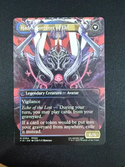 Emet-Selch, Unsundered (BORDERLESS) - Final Fantasy (MTG) NM - Image 2