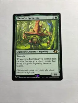 Shroofus Sproutsire (Anime) - Foundations Jumpstart MTG Plus Bonus Rare!!! - Image 1