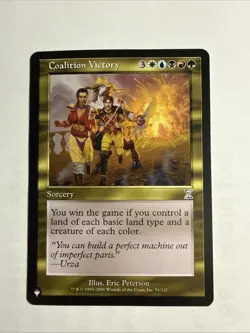Coalition Victory LP Light Play The List MTG [12052] - Image 1