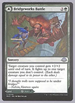 Bridgeworks Battle // Tanglespan Bridgeworks - 249 - Modern Horizons 3 (MH3) MTG - Image 1