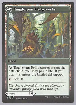 Bridgeworks Battle // Tanglespan Bridgeworks - 249 - Modern Horizons 3 (MH3) MTG - Image 2