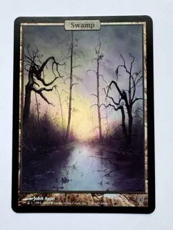 MTG Unhinged Swamp - FOIL - - Image 1