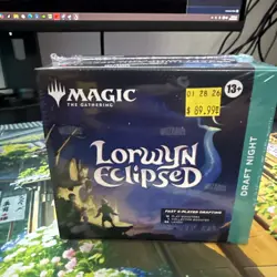 Magic: The Gathering Lorwyn Eclipsed Draft Night Box New - Factory Sealed - Image 1