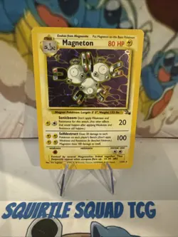 Magneton #11 Pokemon Fossil LP/MP - Image 1