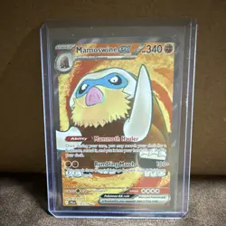 Pokemon Mamoswine ex 174/159 Journey Together Ultra Rare Holo HP 340 - Image 1