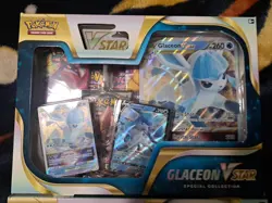 Pokemon TCG Glaceon & Leafeon VSTAR Special Collection Box SET - Factory Sealed - Image 2