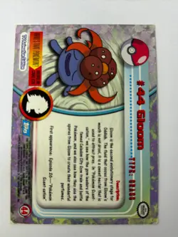 Topps #44 Gloom Pokemon - Holo - Image 2