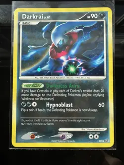 POKEMON TCG DIAMOND & PEARL DARKRAI DP52 90HP PROMO HOLO BASIC ENGLISH - Image 1