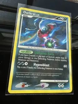 POKEMON TCG DIAMOND & PEARL DARKRAI DP52 90HP PROMO HOLO BASIC ENGLISH - Image 2