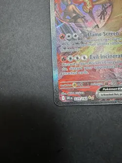 Pokemon TCG Team Rockets Moltres EX SIR HP See Pictures - Image 4