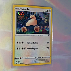 Pokemon TCG - Snorlax Cosmos Holo Promo 140/202 with HD Galaxy Swirl - Image 2
