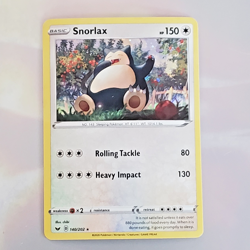Pokemon TCG - Snorlax Cosmos Holo Promo 140/202 with HD Galaxy Swirl - Image 3