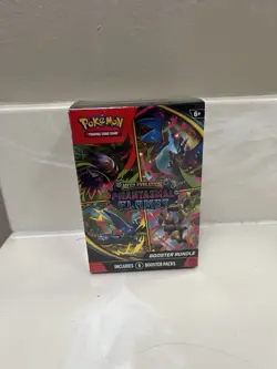 Pokemon TCG Mega Evolution Phantasmal Flames Booster Bundles New Sealed 6 Packs - Image 1