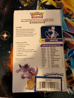 Set of 2 Pokemon XY Evolutions Theme Deck MEWTWO/ PIKACHU -Factory Sealed- - Image 2