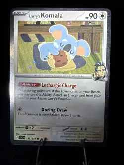 Pokemon TCG - Ascended Heroes - (ASC EN) - Larry's Komala - 175/217 Cosmo Holo! - Image 1