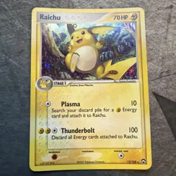 Pokemon TCG Power Keepers Raichu 12/108 Rare Holo / LP - Image 1
