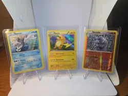 Lot of (3) Pokemon Shiny Raichu 90,Kyurem 130, Machoke 90 NM-MT + Condition 🔥 - Image 1