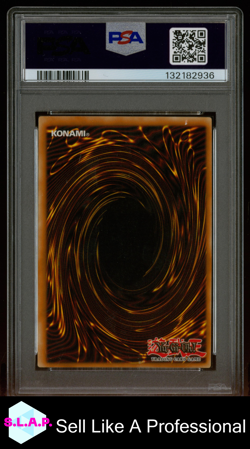 CHAOS COMM. MAGICIAN MAGICIAN'S FORCE-1ST ED. YU-GI-OH! 2003 068 PSA 8 - Image 2