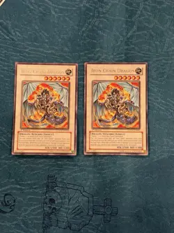 YuGiOh! CSOC-EN040 1st Edition - Iron Chain Dragon (Rare - LP) - 2 AVAILABLE - Image 1