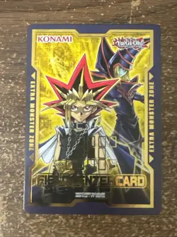 Yugioh *Yami Yugi & Dark Magician Field Center* NM Duel Devastator - Image 1