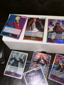 One Piece Cards Bulk Lot TCG Mixed Cards ENG Large Flat Rate Box! - Image 2