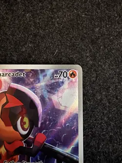 Pokemon Center ETB Phantasmal Flames Charcadet 022 Stamped Promo - Image 4