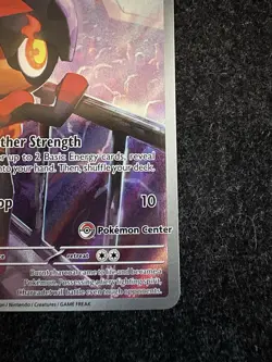 Pokemon Center ETB Phantasmal Flames Charcadet 022 Stamped Promo - Image 5