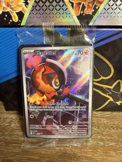 2025 Charcadet 022 Pokemon Center ETB Phantasmal Flames Stamped Promo SEALED - Image 1