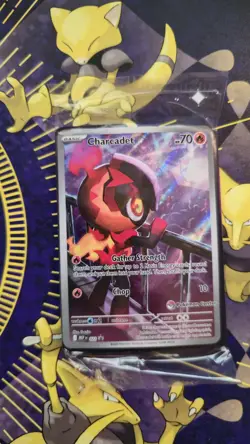 2025 Charcadet 022 Pokemon Center ETB Phantasmal Flames Stamped Promo Sealed NM✅ - Image 1