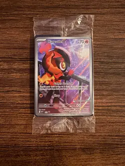 2025 Charcadet 022 Pokemon Center ETB Phantasmal Flames Stamped Promo Sealed - Image 1