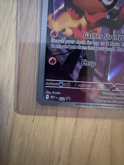 Pokemon Center ETB Phantasmal Flames Charcadet 022 Stamped Promo - Image 5