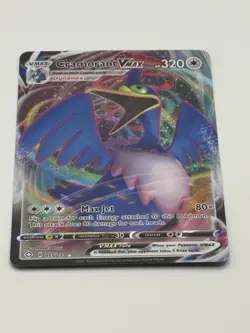 Pokemon TCG Cramorant VMAX 055/072 Shining Fates Full Art Ultra Rare Holo - Image 1
